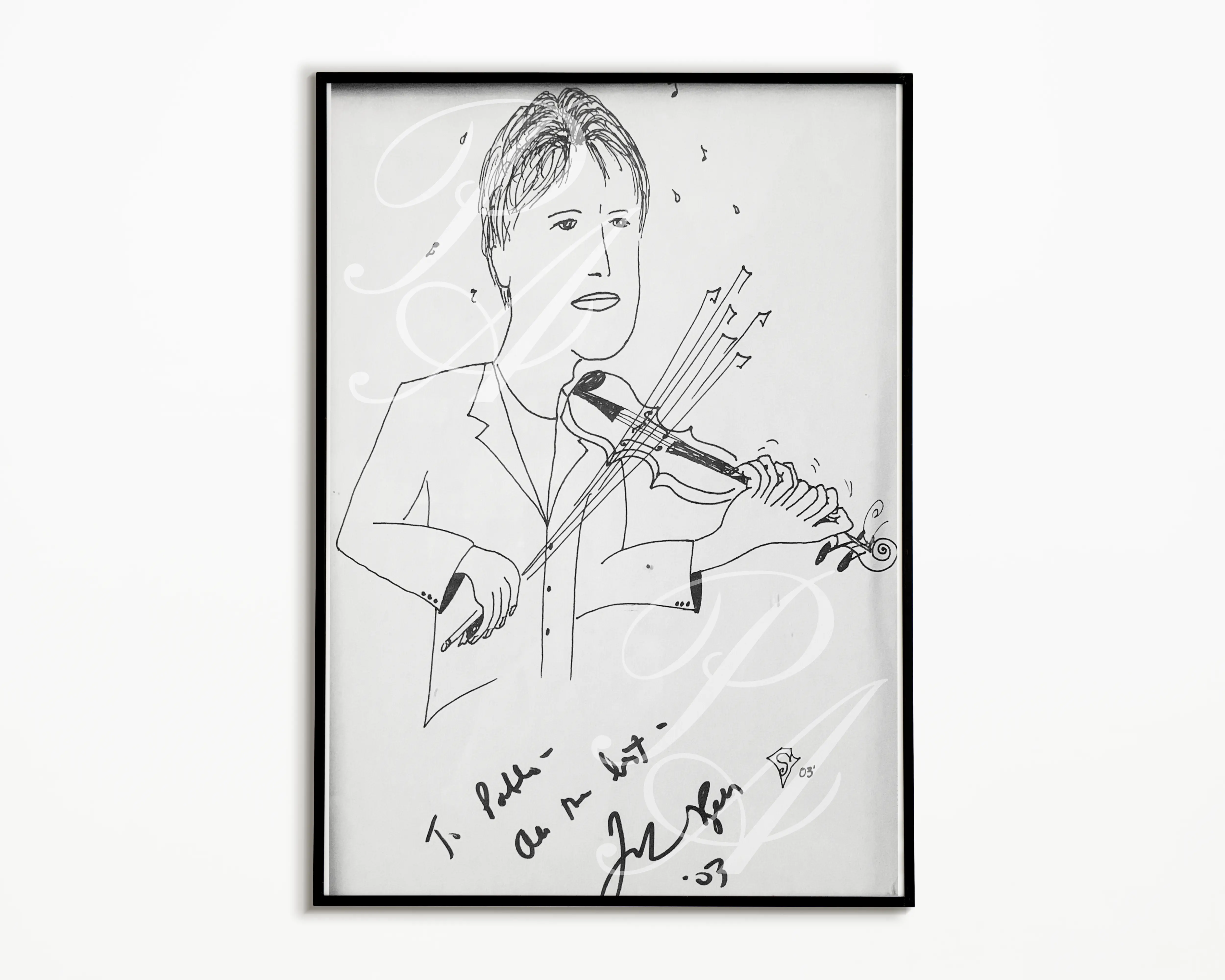 Joshua Bell, violinist. 2003