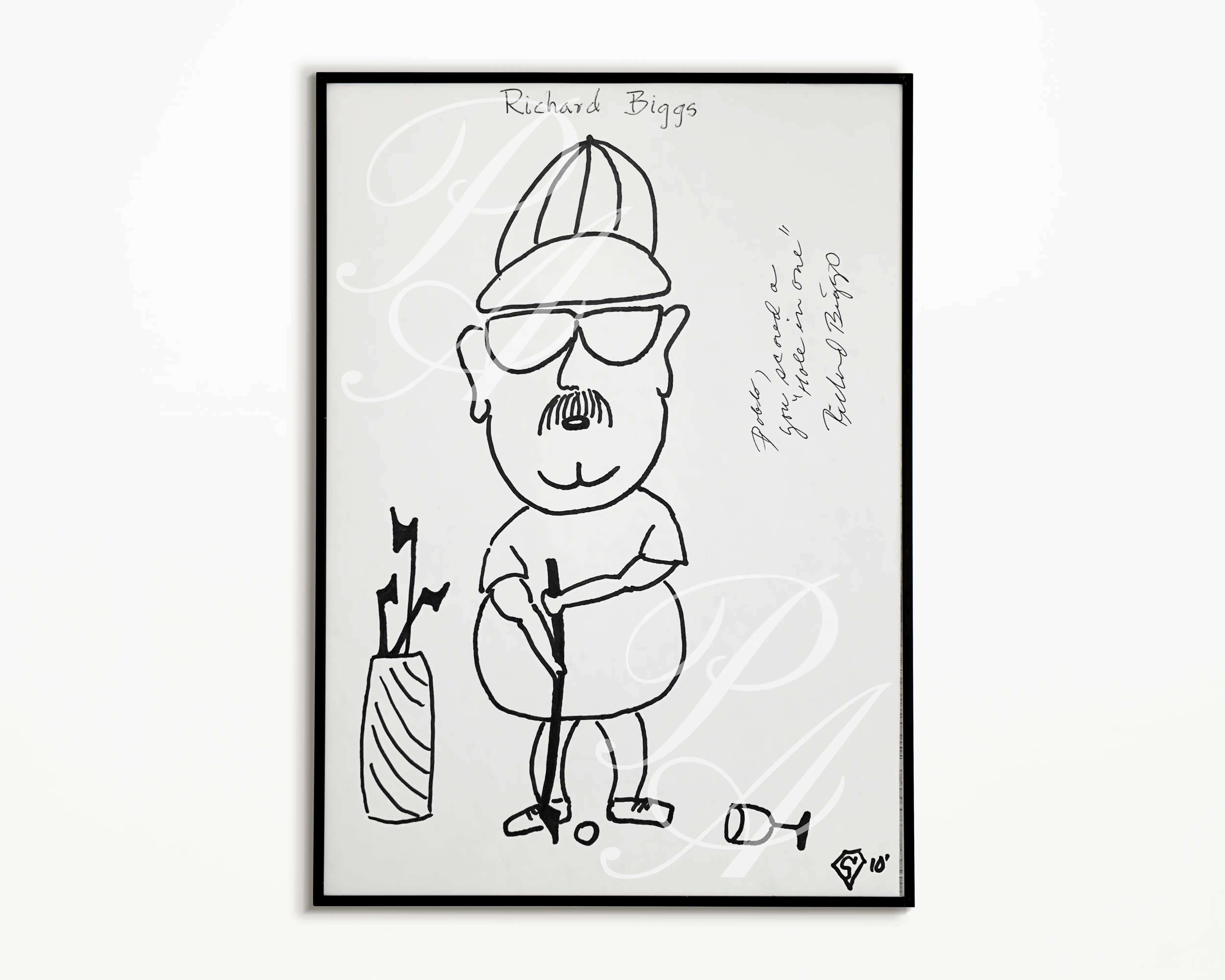 Richard Biggs, Violin restorer. 2010