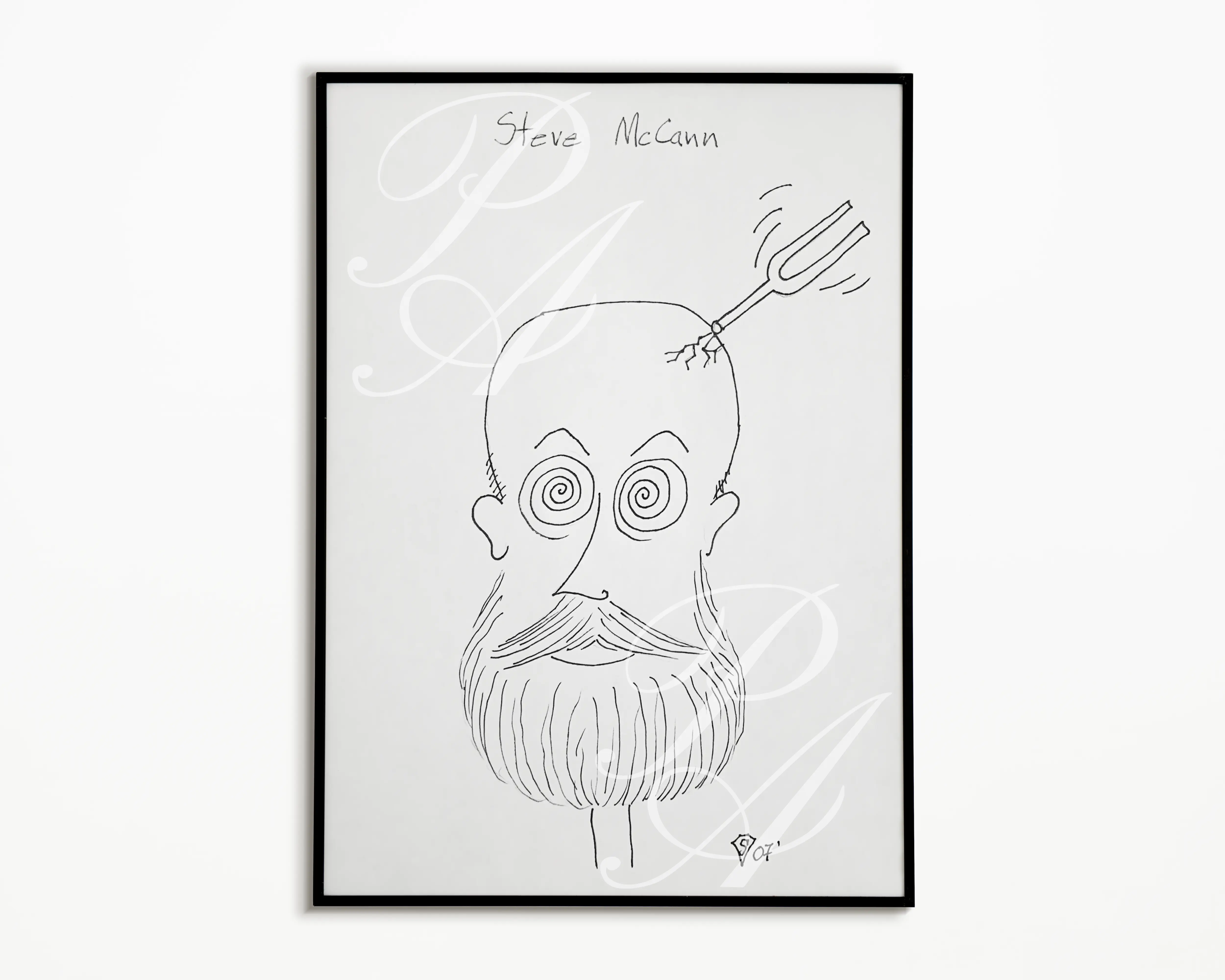 Steve McCan, Violin maker. 2007