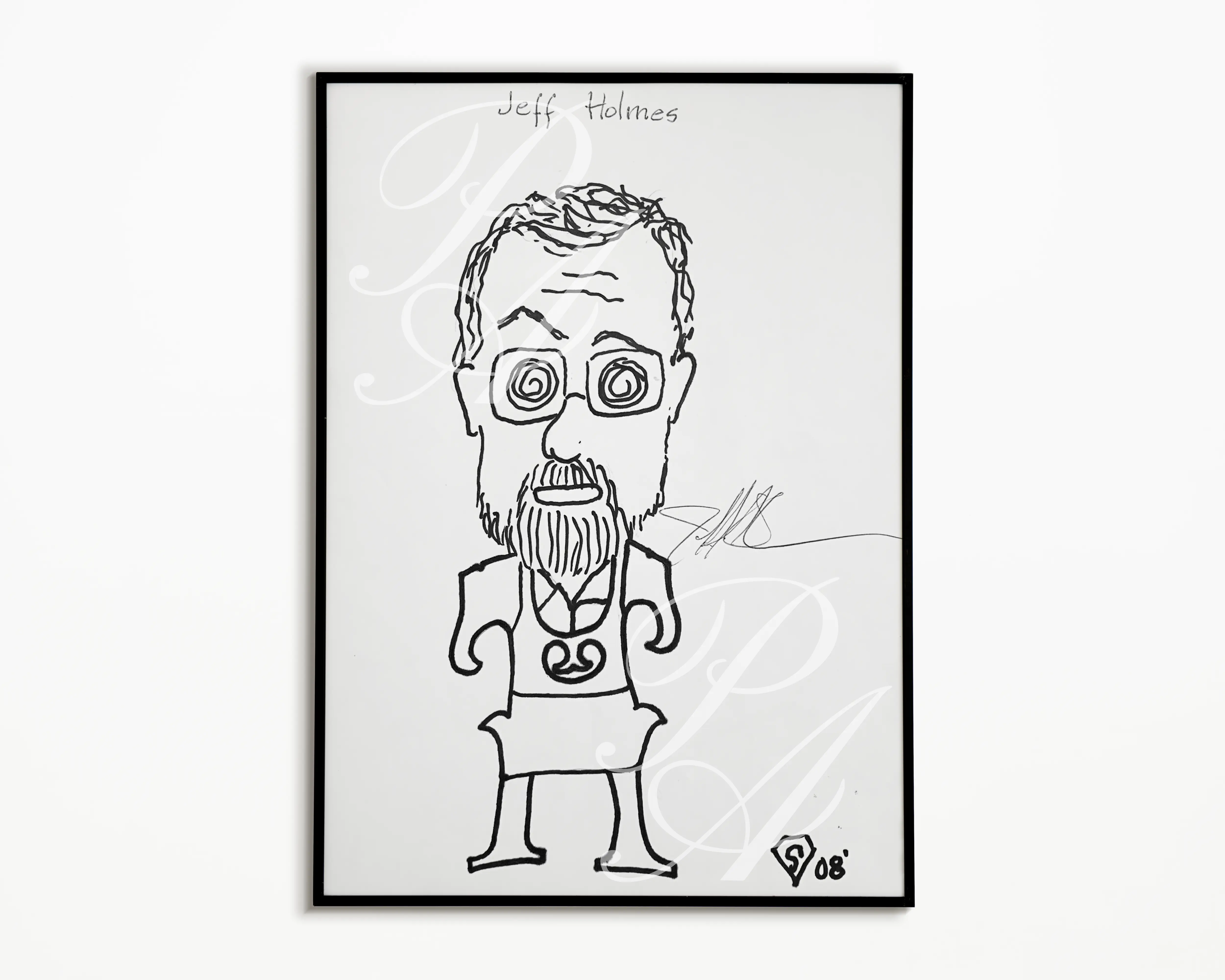 Jeff Holmes, Violin restorer. 2008