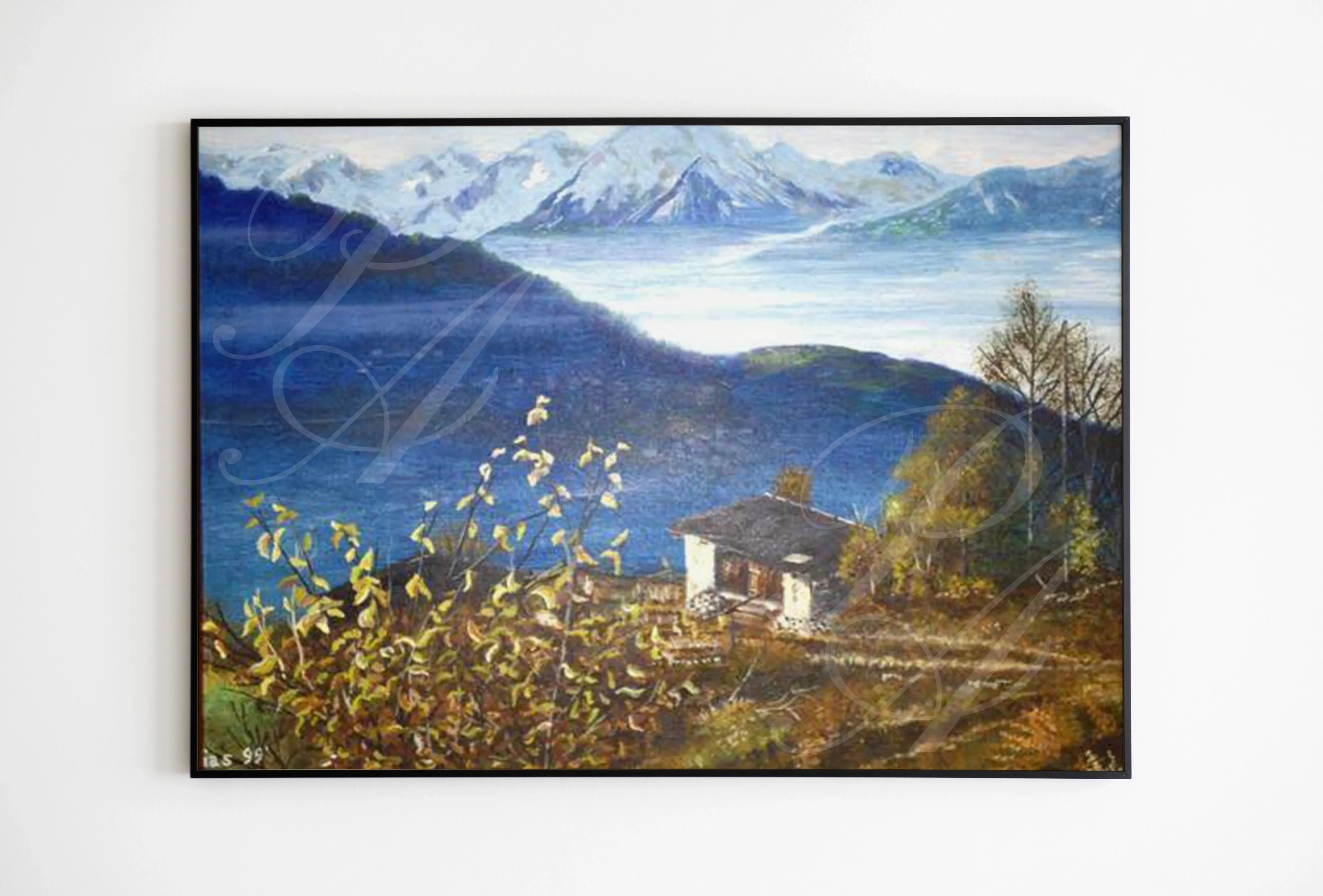 Oil on pressed wood, 25 x 20 cm, 1999